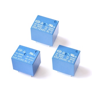 Rơle srd-05v / 12v / 24vdc-sl-c t73 rơle 10a5 chân