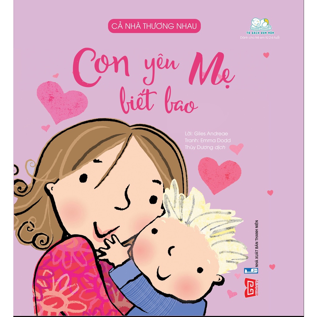 SÁCH - Cả nhà thương nhau - Con yêu mẹ biết bao