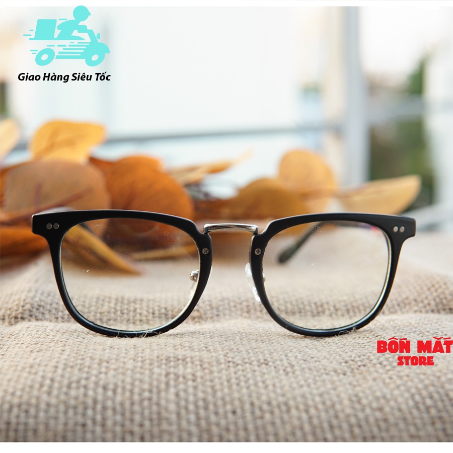 Gọng Kính Cận Nhựa Retro BM2988 (Tặng Khăn Hộp) | BigBuy360 - bigbuy360.vn