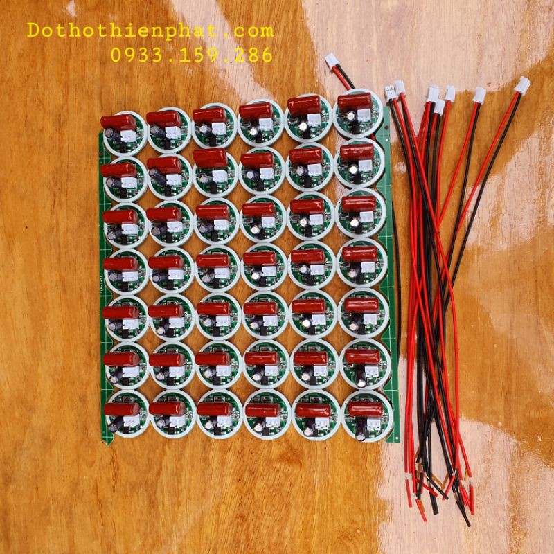 Bộ mạch led đèn thờ siêu sáng 2cm