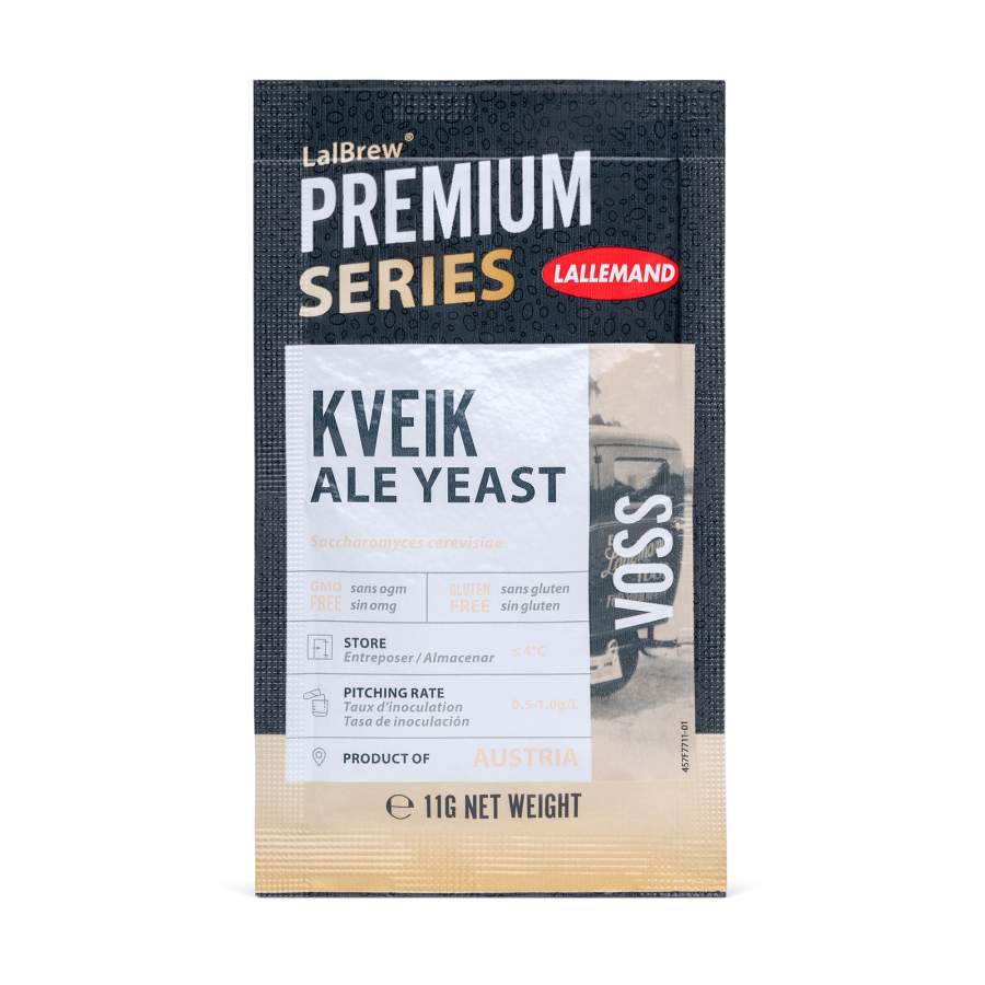 Men bia Lallemand Kveik Ale Yeast Voss