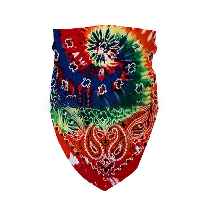 Khăn Trùm Đầu Dạng Xoắn In Họa Tiết Hoa Nhiều Màu Sắc Phong Cách Hip Hop