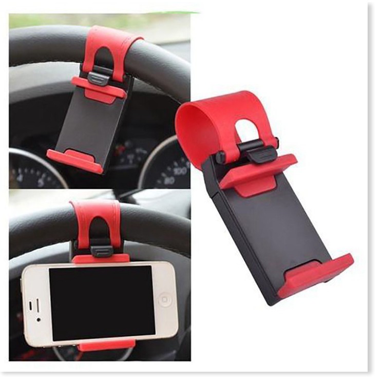 Kẹp điện thoại gắn vô lăng chất liệu nhựa tổng hợp chắc - EL0106 | BigBuy360 - bigbuy360.vn