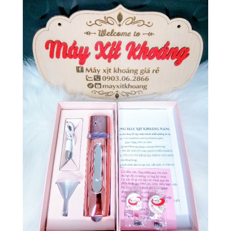 Máy xịt khoáng nano cầm tay loại tốt