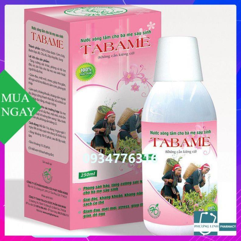 TABAME - XÔNG TẮM CHO BÀ MẸ SAU SINH