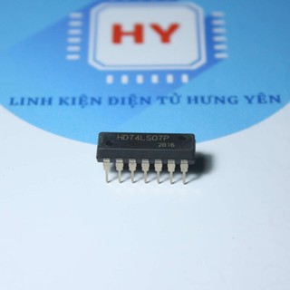 Ic logic 74ls07 dip14 mới chính hãng 100%