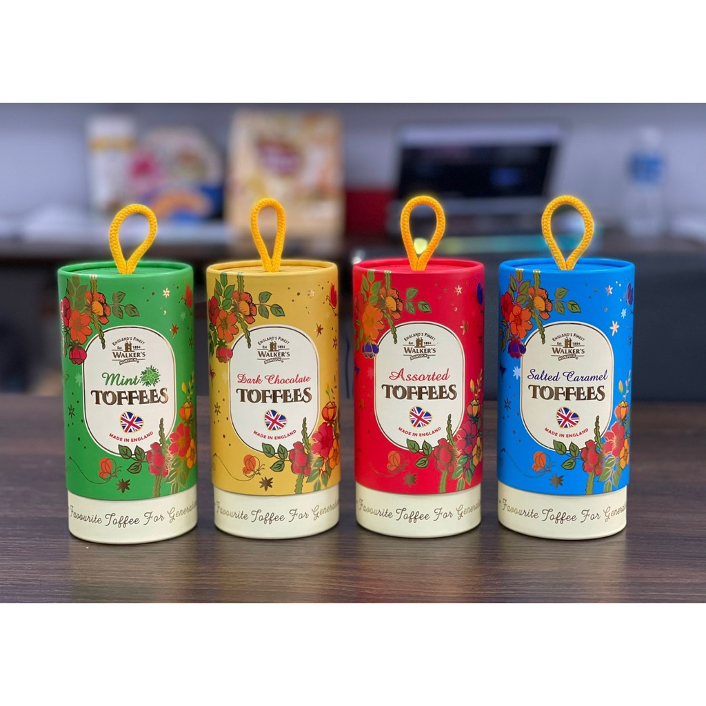 Kẹo Walker's Toffees 150g 4 loại Anh quốc
