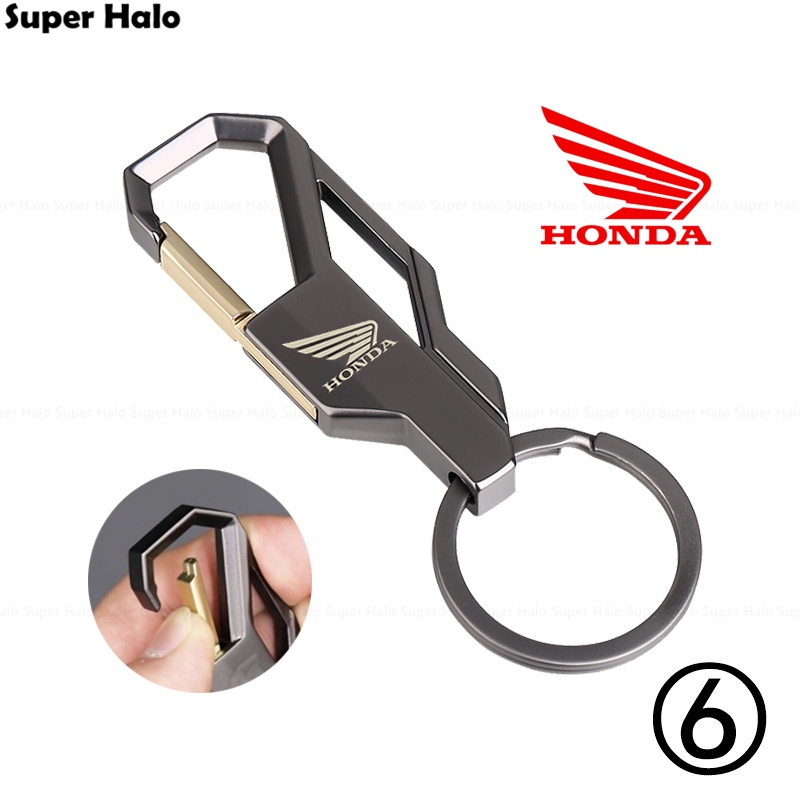 Móc Khóa Hợp Kim Hình Logo Xe Honda motor