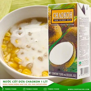Nước Cốt Dừa CHAOKOH 1 lít - Nước cốt dừa thái lan