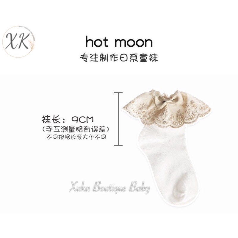 Tất Cổ Ren Trắng Bé Gái, Tất Vớ hotmoon Quảng Châu Cao Cấp Cho Bé Gái Từ 1 - 11 tuổi
