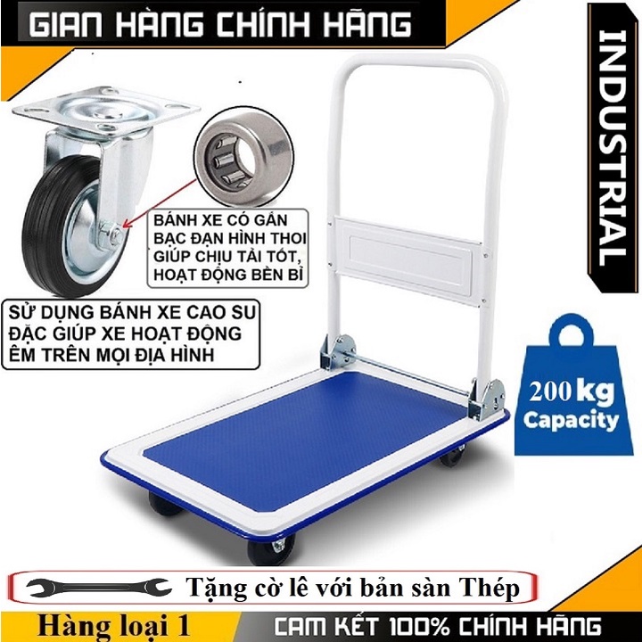 Xe Kéo hàng - Xe đẩy hàng Gấp Gọn 200kg nhập khẩu chất lượng cao