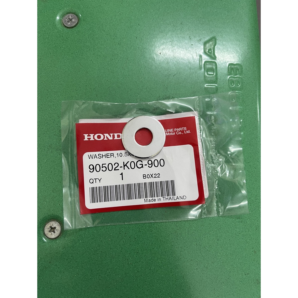 Ốc và long đền bắt chân phuộc sau cub 125 hàng chính hãng 90201HA0000 90502K0G900