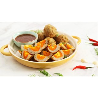 Chả cá bọc trứng muối