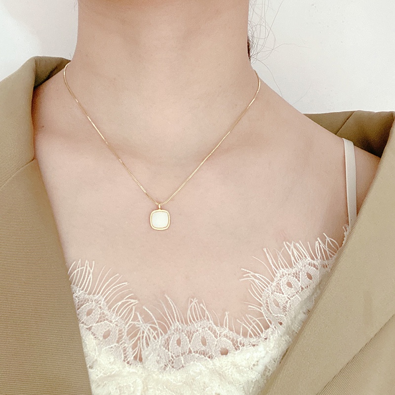 Vòng cổ Mặt Vỏ Sò Phong Cách Hàn Quốc Thanh Lịch Cho Nữ