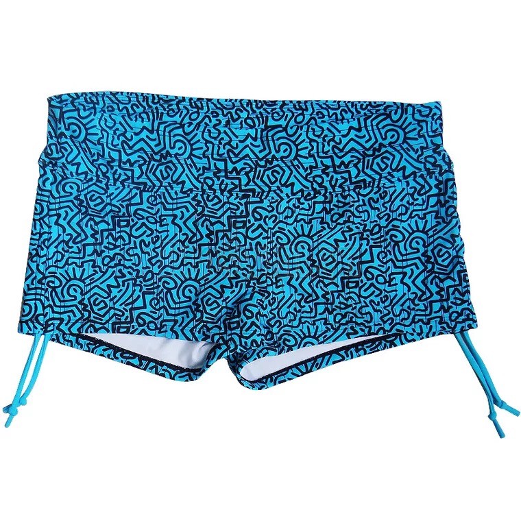 Quần Bơi Nữ Hoạ Tiết Có Chun Có Dây Rút Lưng Cạp Cao Chính Hãng Sbart | BigBuy360 - bigbuy360.vn