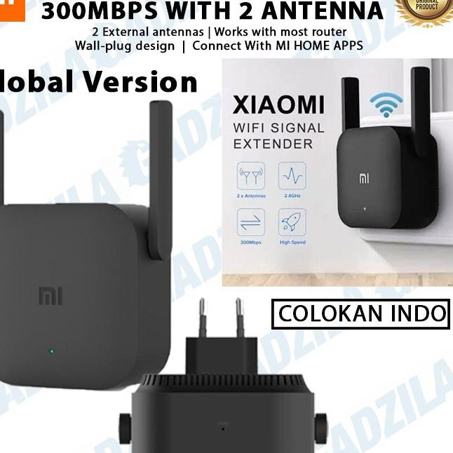 Thiết Bị Khuếch Đại Tín Hiệu Wifi Không Dây 2 Cổng Usb 300mbps Hiệu Warranty Sang Xiaomi Mi