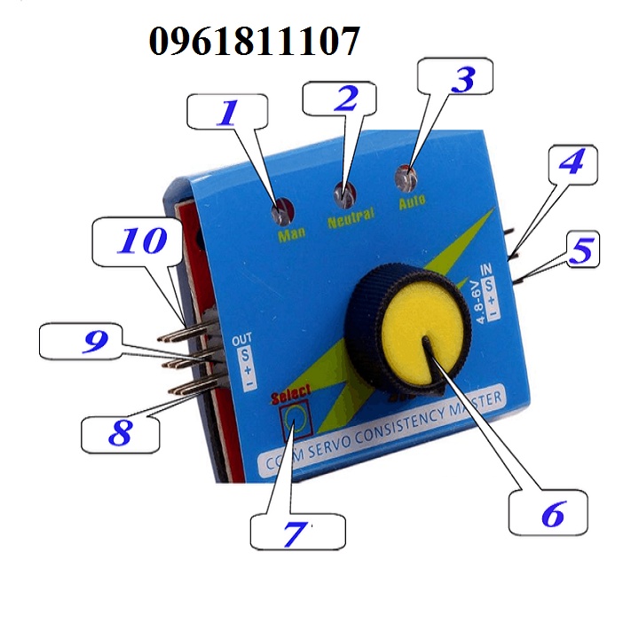 bộ test servo dùng test esc các thứ