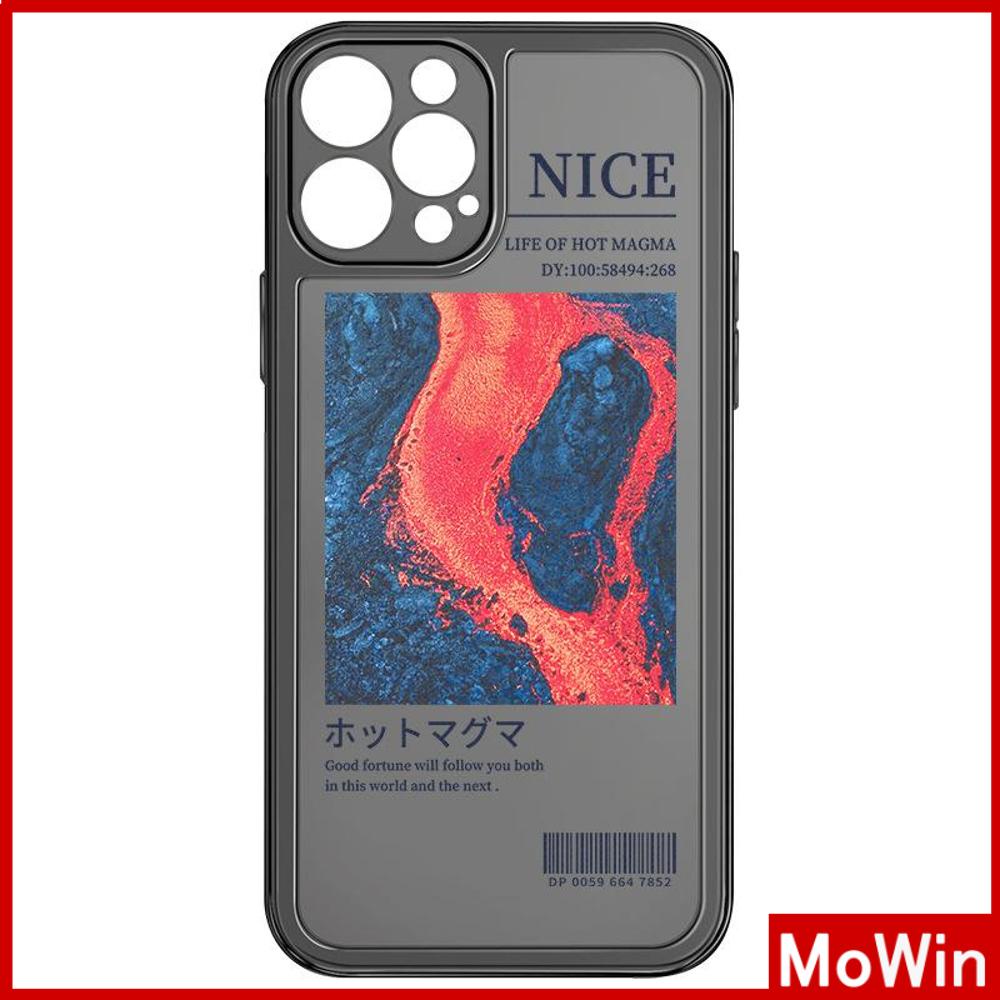 Ốp Điện Thoại Silicon Trong Suốt Viền Vuông Bảo Vệ Camera Chống Sốc Cho iPhone 13 Pro Max 12 Pro Max 11 7 Plus