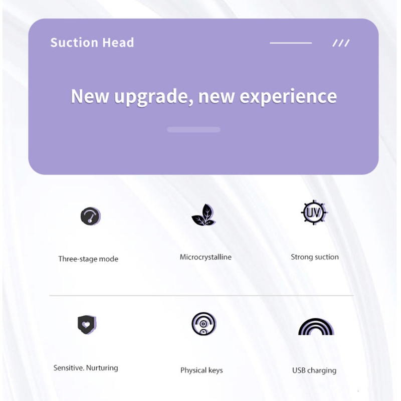 Máy Hút Mụn Đầu Đen Cầm Tay Có Thể Sạc Lại Tiện Lợi Dành Cho Da Mặt YOUYO