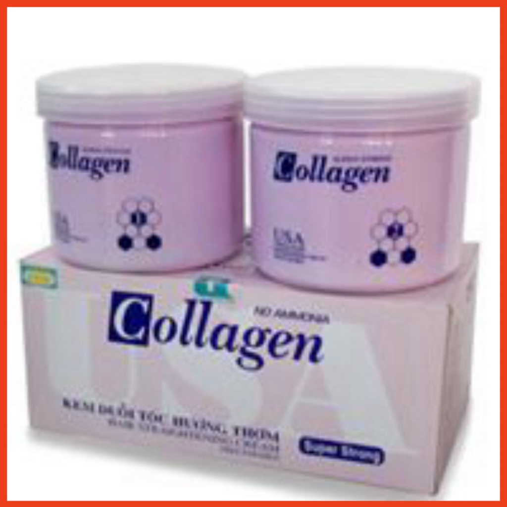 Cặp thuốc duỗi tóc collagen sp loại 1