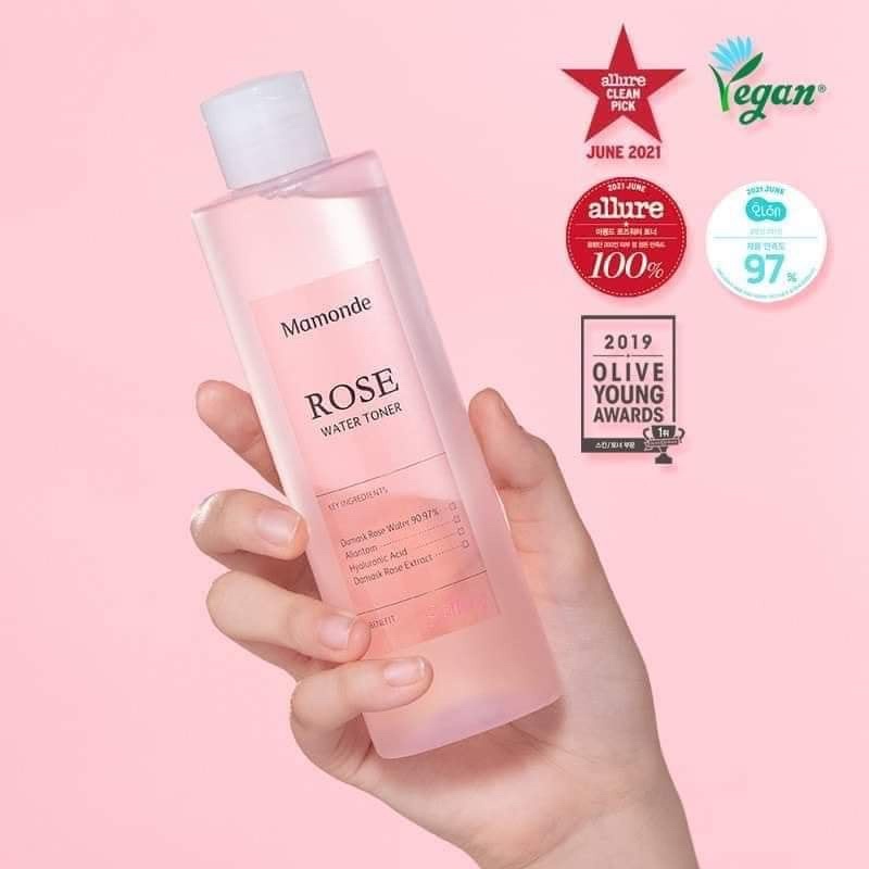 Nước Hoa Hồng Mamonde Diếp Cá Làm Sạch Dầu Nhờn Và Ngăn Ngừa Mụn 250ml