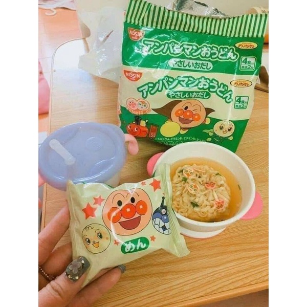 (Mẫu mới) Mì ăn liền Anpaman Nissin Nhật Bản cho bé từ 1 tuổi