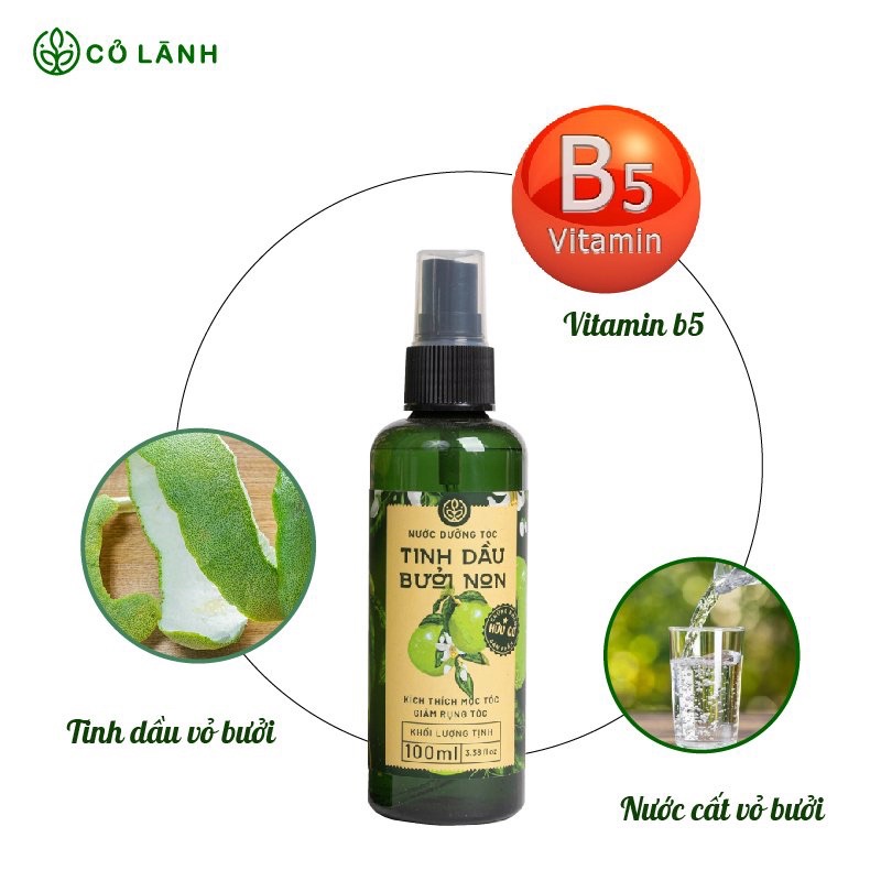 Nước dưỡng tóc tinh dầu bưởi non