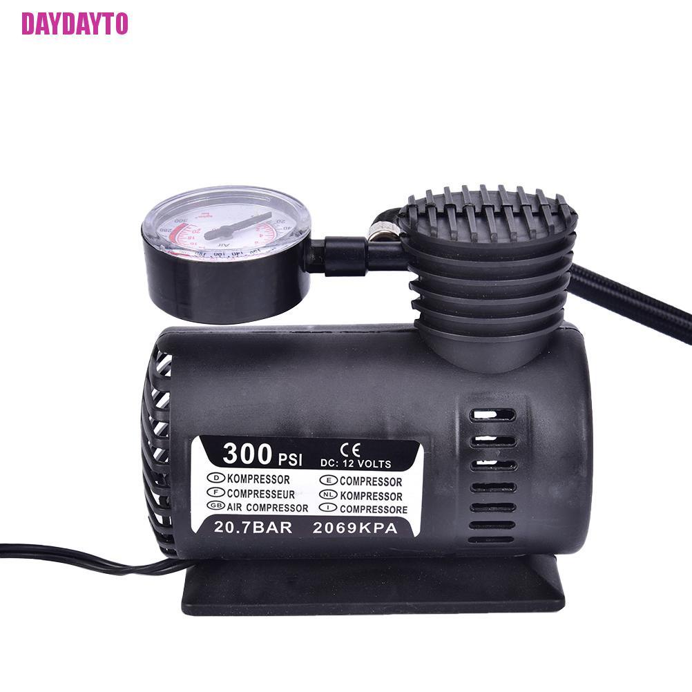 [DAYDAYTO] 12V 300PSI Mini Car Air Pump Portable Tire Air Pump