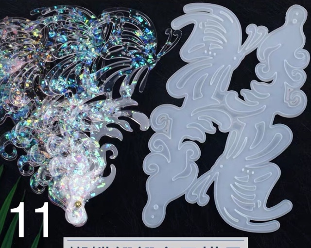 Khuôn silicon cho resin làm quạt