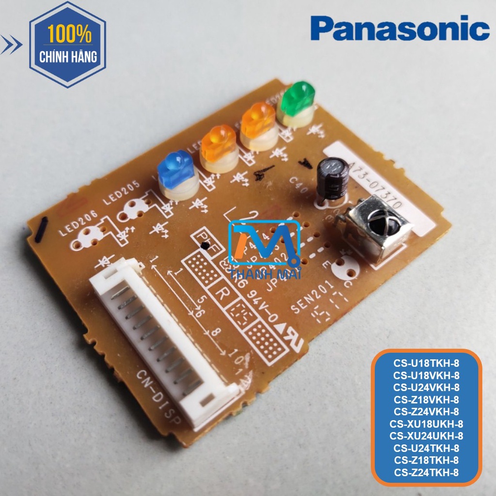 [Mã ELHA22 giảm 6% đơn 300K] bo hiển thị và nhận tín hiệu máy lạnh Panasonic model CS-U18TKH-8