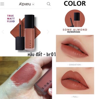 SON COLOR LIP STAIN MATTE FLUID A'PIEU