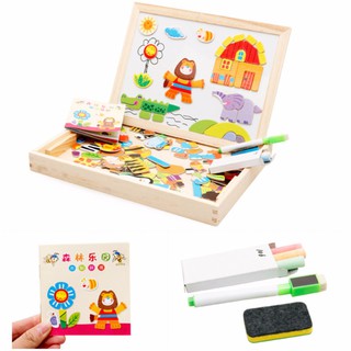Bảng xếp hình nam châm sáng tạo - Giúp bé phát huy trí tưởng tượng và sáng tạo