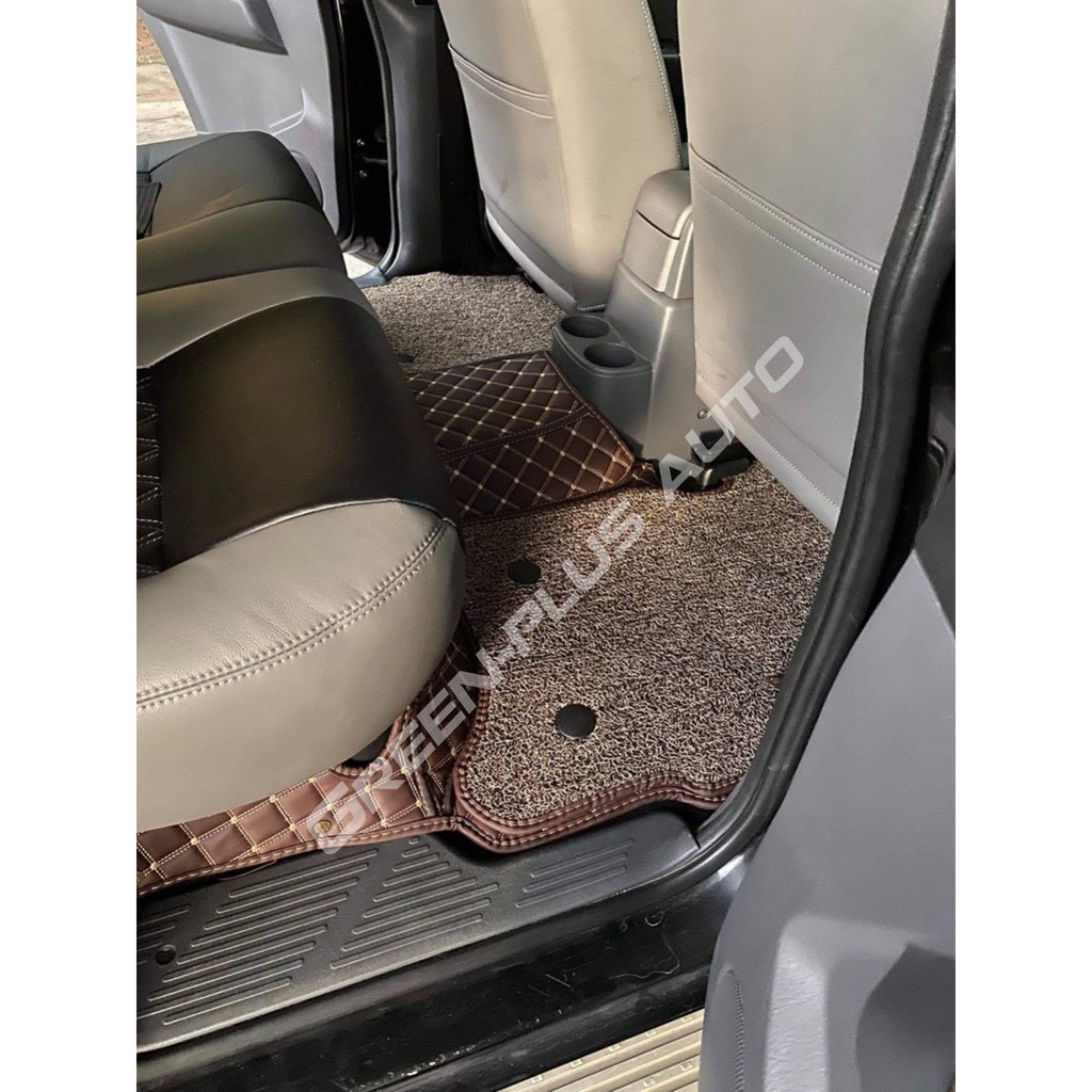 Thảm lót sàn ô tô 6D Ford Everest 2008-2015 chống nước, không mùi, phủ kín 90% sàn xe