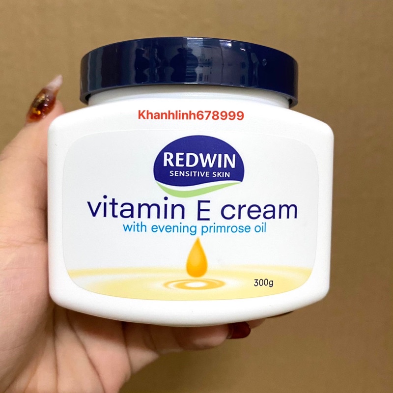 kem dưỡng da Redwin Vitamin E Cream hàng úc chuẩn 300g