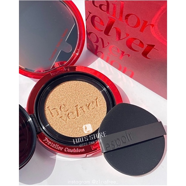 Phấn Nước Cushion Esss.poir Pro Tailor Be Velvet Cover Cushion + Refill