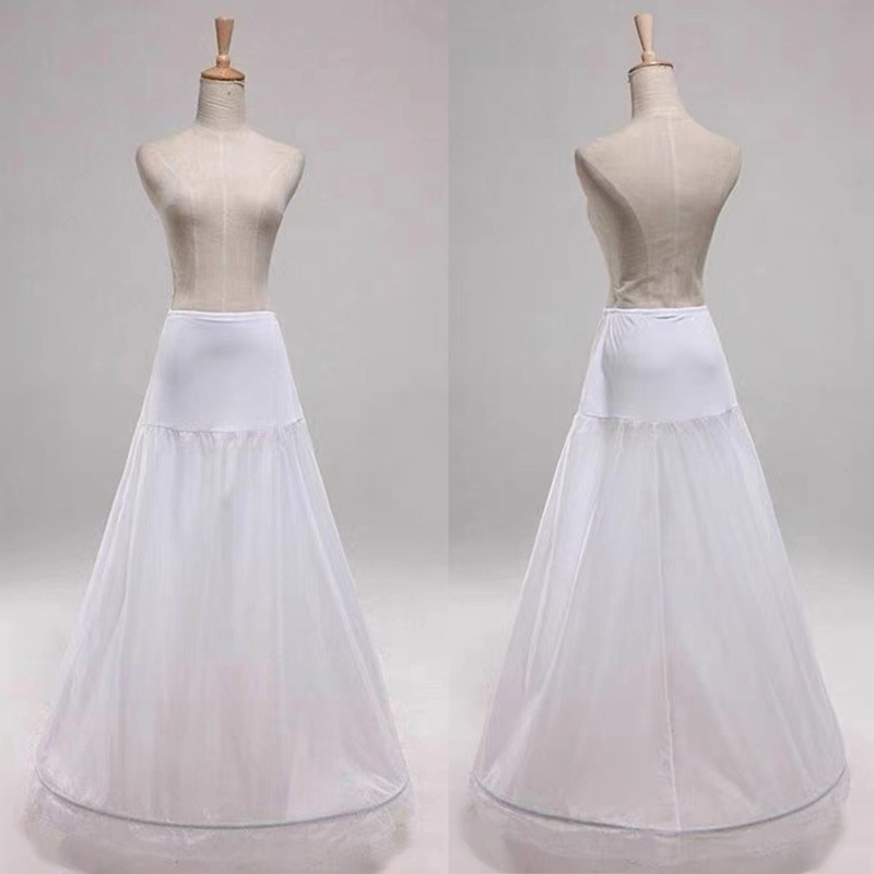 Áo Khoác Dáng Dài Chống Trượt Bằng Petticoat Màu Trắng Co Giãn Dành Cho Nữ