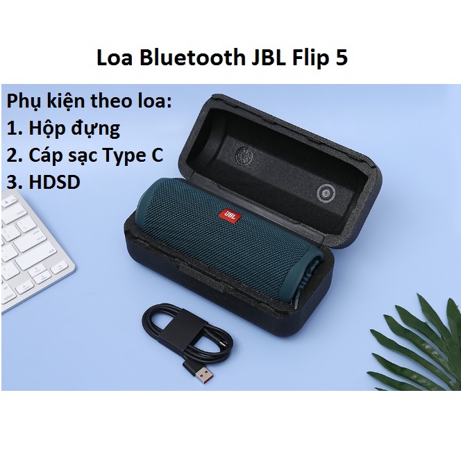 Loa Bluetooth JBL FLIP 5 (20W). Chống nước IPX7