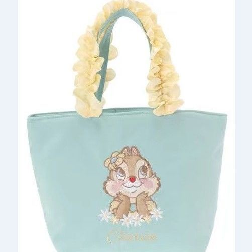 Túi Tote Đeo Vai Đựng Mỹ Phẩm Phối Ren Dễ Thương Xinh Xắn Dành Cho Nữ