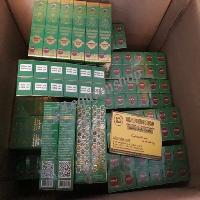 Lố 12 Chai Dầu Lăn 29 Vị Thảo Dược 8ml