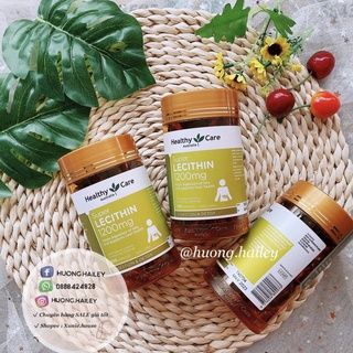 Mầm Đậu Nành Úc Healthy Care Super Lecithin 1200mg-100 viên