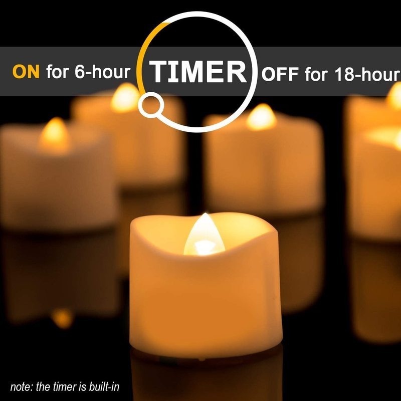 1 Đèn LED Hình Ngọn Nến Không Lửa Chạy Bằng Pin Dùng Trang Trí Tiệc