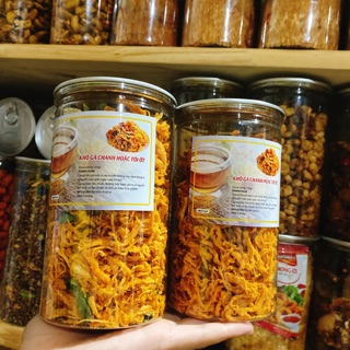 Khô gà bơ tỏi hoặc lá chanh 250gr