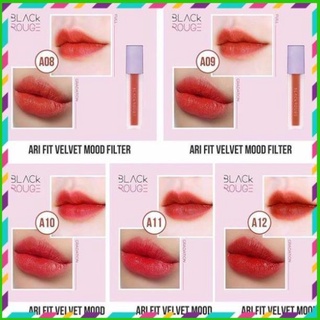 Son Kem Lì Black Rouge màu 12 nâu đỏ son blackrouge a12