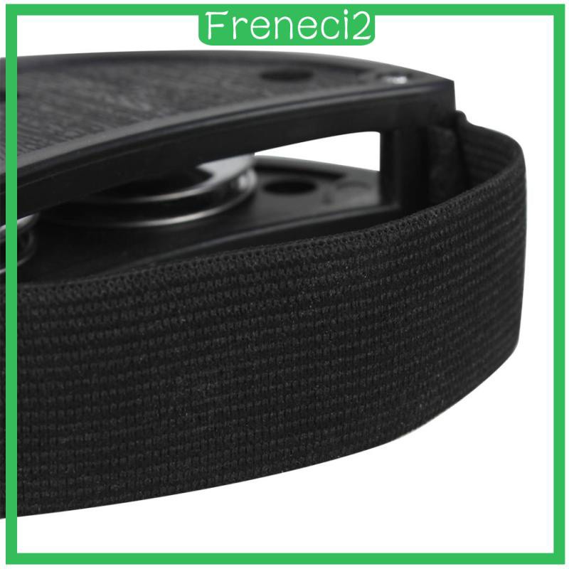 [FRENECI2] Foot Tambourine with Double Row Metal Jingles Music Band Accompaniment