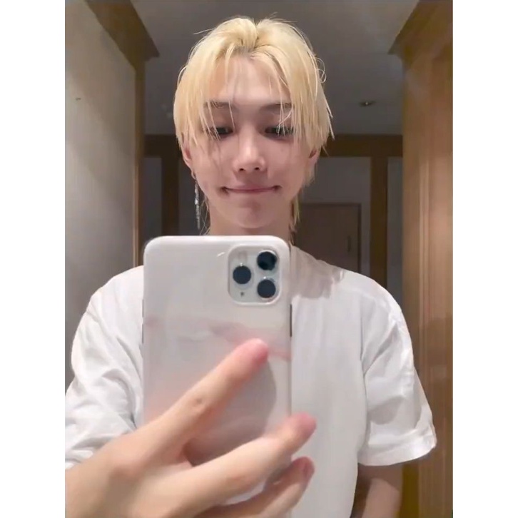 Khuyên Tai Dây Xích Dài Tua Rua Kpop Stray Kids Felixeserings