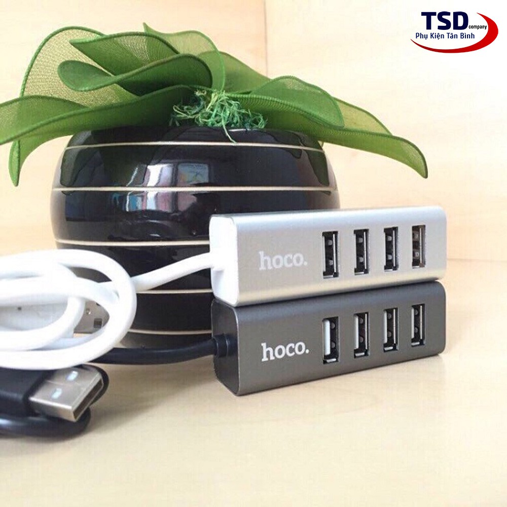 Bộ Chuyển Đổi Hub Chia 4 Cổng Usb Hoco Hb1 - Tiện Lợi Đa Năng - Chính Hãng - Bảo Hành 6 Tháng