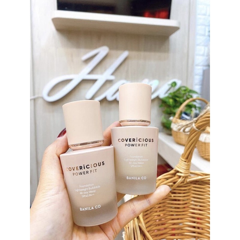 KEM NỀN CAO CẤP BANILA CO COVERICIOUS POWER FIT FOUNDATION