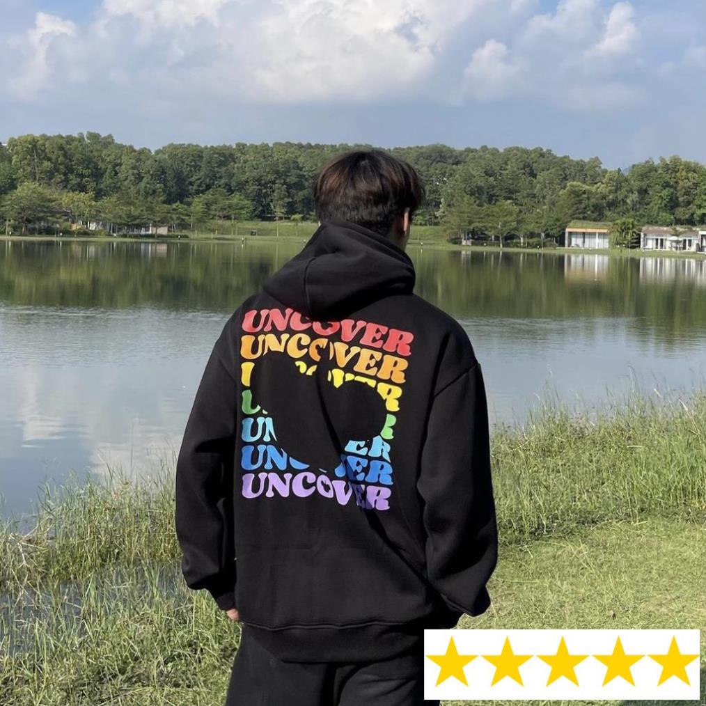 Áo hoodie unisex uncover basic Áo khoác nỉ uncover basic ver2 full tag