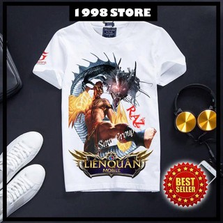 Áo cotton cổ tròn liên quân mobile - Raz muay thái