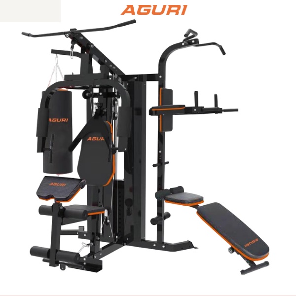Giàn tạ đa năng AGURI AGG-406 đa dạng bài tập gym chuyên nghiệp tại nhà